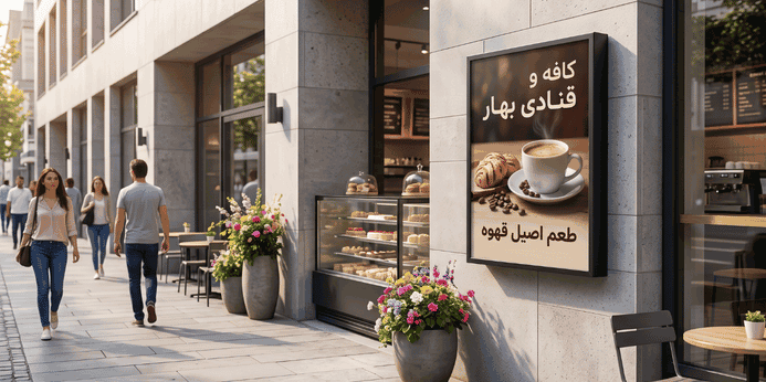 قیمت تابلو لایت باکس