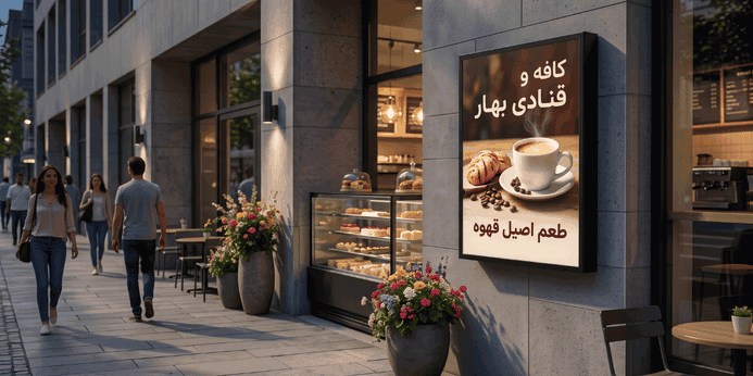 قیمت تابلو لایت باکس